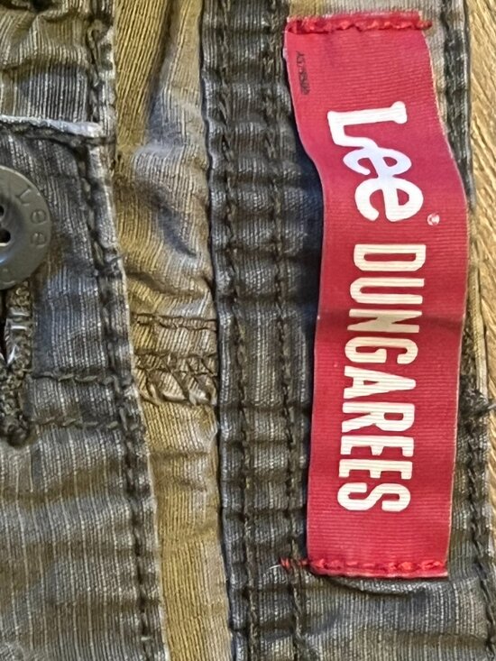 Camo Mens Lee Dungarees - Picture 2 of 4